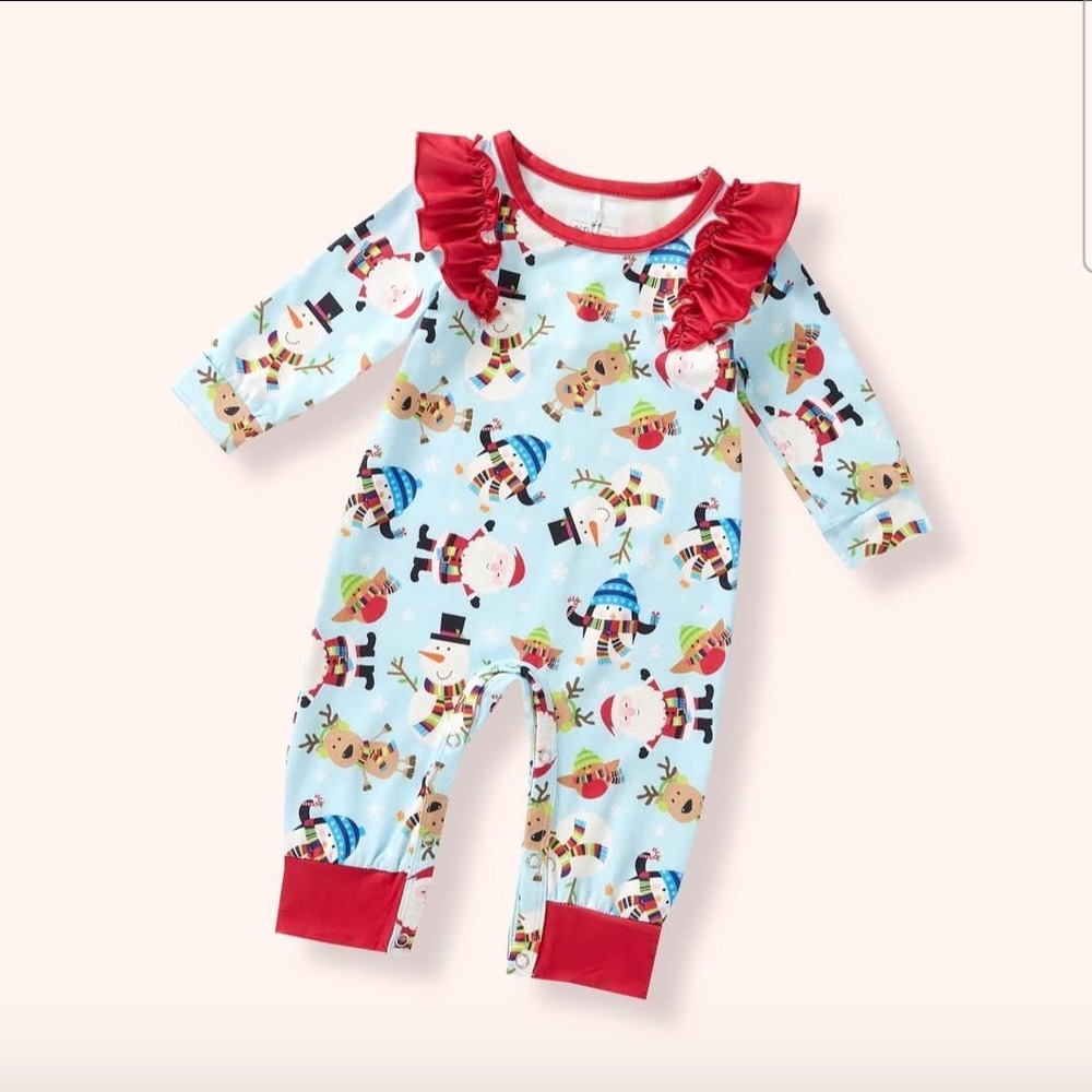 18-24‎ Mos Pete And Lucy Frosted Fun Girls Romper NWT